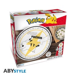 Assiette - Pokemon - Starters & Pikachu