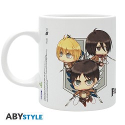 Mug - Subli - L'attaque des Titans - Chibi Trio