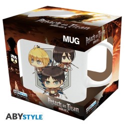 Mug - Subli - L'attaque des Titans - Chibi Trio