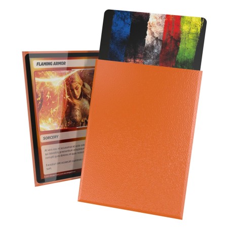 Sleeves - Sleeves (100 Pieces) - Orange - Standard