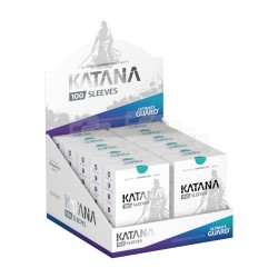 Protège-cartes - Boîte de 100 pièces - Katana - Standard - Turquoise