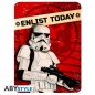 Metal plate - Star Wars - Enlist Today