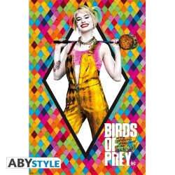 Poster - Roulé et filmé - Birds of Prey - Arlequin