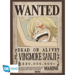 Poster - Packung mit 2 - One Piece - Wanted Sanji & Zoro