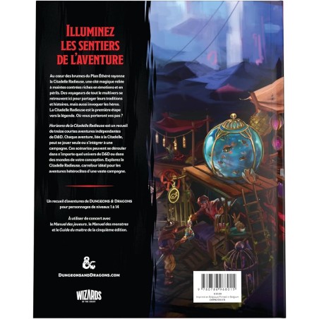 Book - role-playing game - Dungeons & Dragons - Journey through the Radiant Citadel