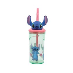 Verre - Gourde - Lilo & Stitch - Flowers