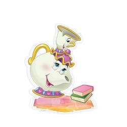 Static Figure - Acryl - The Beauty and the Beast - Mrs. Potts