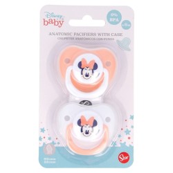 Pacifier - Mickey & Cie - 2 pack - Minnie Mouse