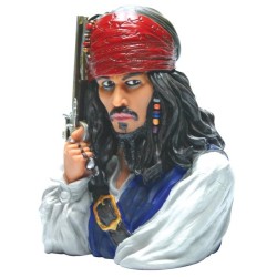 Objet de décoration - Tirelire - Pirates des Caraibes - Jack Sparrow