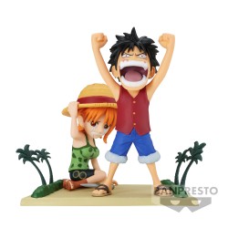 Static Figure - WCF - One Piece - Luffy & Nami