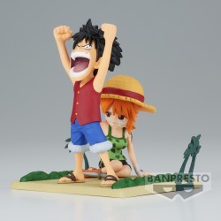 Static Figure - WCF - One Piece - Luffy & Nami