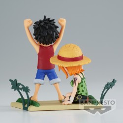 Static Figure - WCF - One Piece - Luffy & Nami