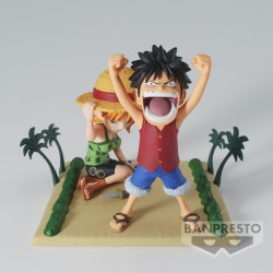 Static Figure - WCF - One Piece - Luffy & Nami