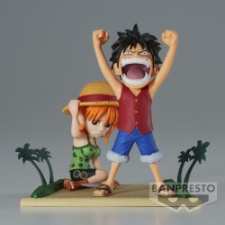 Static Figure - WCF - One Piece - Luffy & Nami