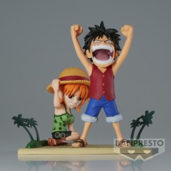 Static Figure - WCF - One Piece - Luffy & Nami
