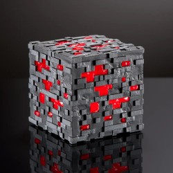 Réplique - Minecraft - Minerai de redstone lumineux