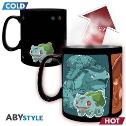 Mug - Thermal - Pokemon - 1st Generation Starters