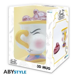 Mug - 3D - La Belle et la Bête - Zip