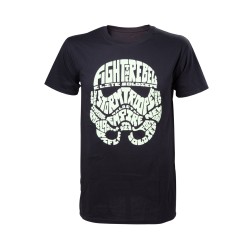 T-shirt - Star Wars - Blacklight Stormtrooper - L Homme 