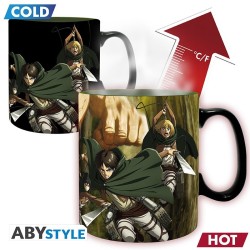 Becher - Thermoreaktiv - Attack on Titan - Titan Eren