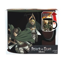 Mug - Thermo-réactif - L'attaque des Titans - Titan Eren