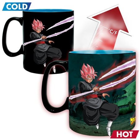 Mug - Thermal - Dragon Ball - Saiyans vs Black
