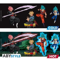 Mug - Thermal - Dragon Ball - Saiyans vs Black