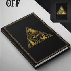 Notebook - Damaged product - Zelda - Triforce