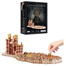 Puzzle - 3D - Rätsel - Sprachunabhängige - Spiel der Throne - 3D King's Landing