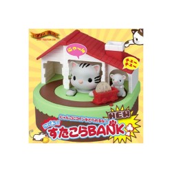 Money box - Manekineko - Grey car