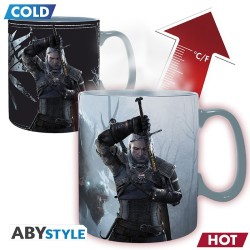 Mug - Thermo-réactif - The Witcher - Geralt & Ciri