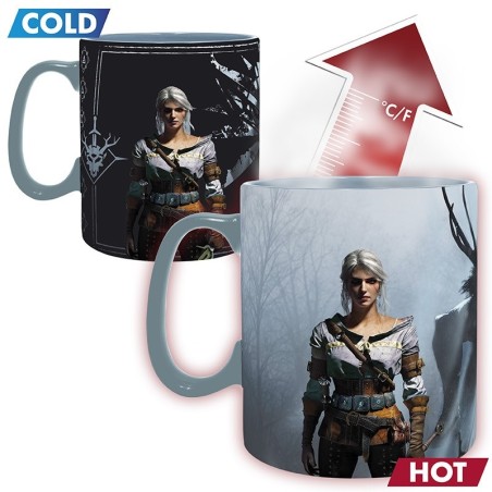 Mug - Thermal - The Witcher - Geralt & Ciri
