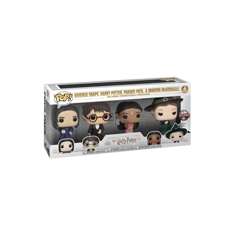 POP - Set of 4 - Movies - Harry Potter - Yule