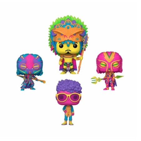 POP - Set of 4 - POP Marvel - Black Panther - Vol.2