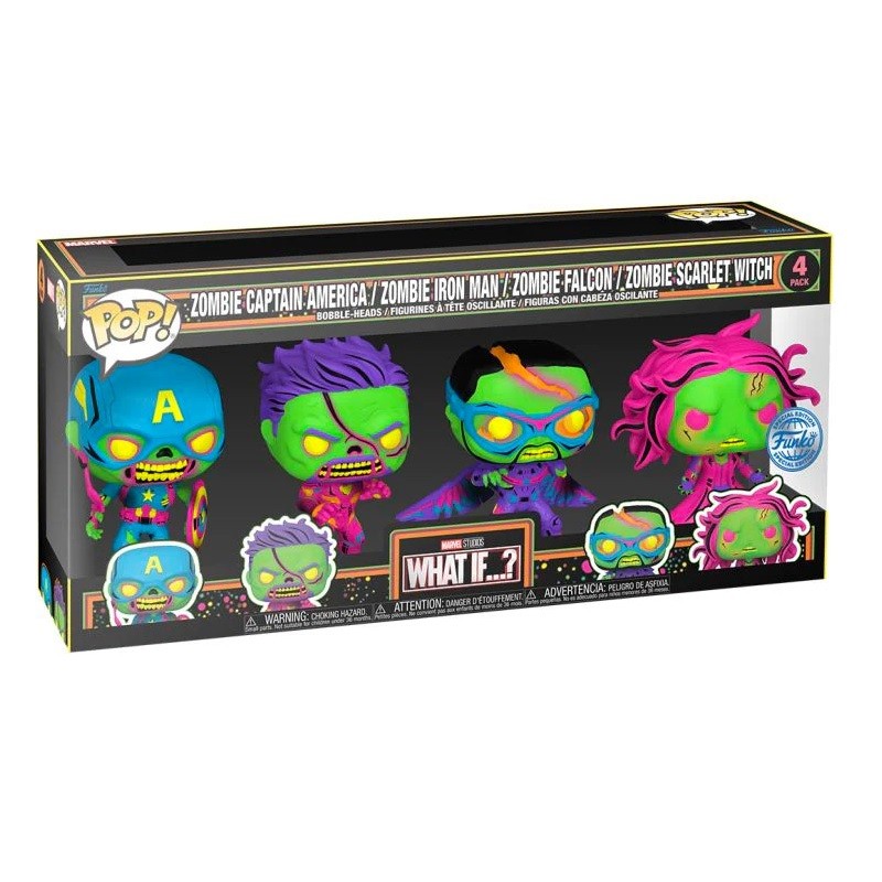 POP - Pack de 4 - Marvel - What If - Vol.1