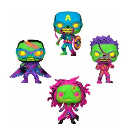 POP - Pack de 4 - POP Marvel - What If - Vol.1