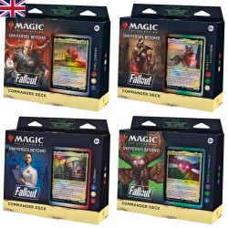 Sammelkarten - Deck - Universes Beyond - Magic The Gathering - Fallout - Commander Deck Set