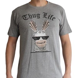 T-shirt - Raving Rabbids - Thug Life - M Homme 