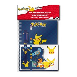 Set de papeterie - Pokemon - Pikachu & Starters