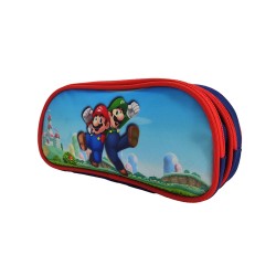 Schreiben - Federmäppchen - Super Mario - Mario & Luigi