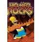 T-shirt - Les Simpsons - Homer Rocks - L Homme 