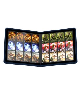 Portfolio - Zipfolio - Album pour 480 Cartes - XenoSkin Bleu