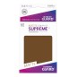 Sleeves - 60 Pieces - Supreme UX - Small - Matte Brown