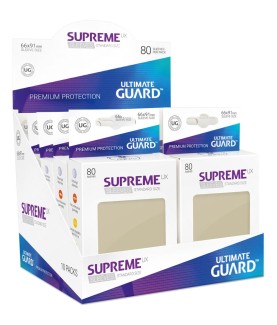 Protège-cartes - 80 Pièces - Supreme UX - Standard - Sable