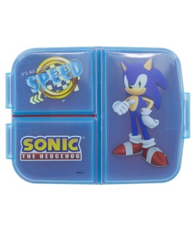 Lunch-Box - Mehrere Fächer - Sonic the Hedgehog - It's All About Speed - Sonic