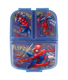 Lunch Box - Multi-compartment - Spider-Man - Graffiti