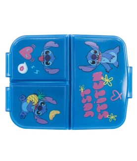 Lunch Box - Multi-compartment - Lilo & Stitch - Just Stitch