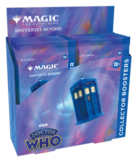 Sammelkarten - Collector Booster - Universes Beyond - Magic The Gathering - Doctor Who - Collector Booster Pack