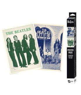 Poster - Pack de 2 - The Beatles - Retro