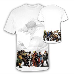 T-shirt - Street Fighter - Team - L Homme 